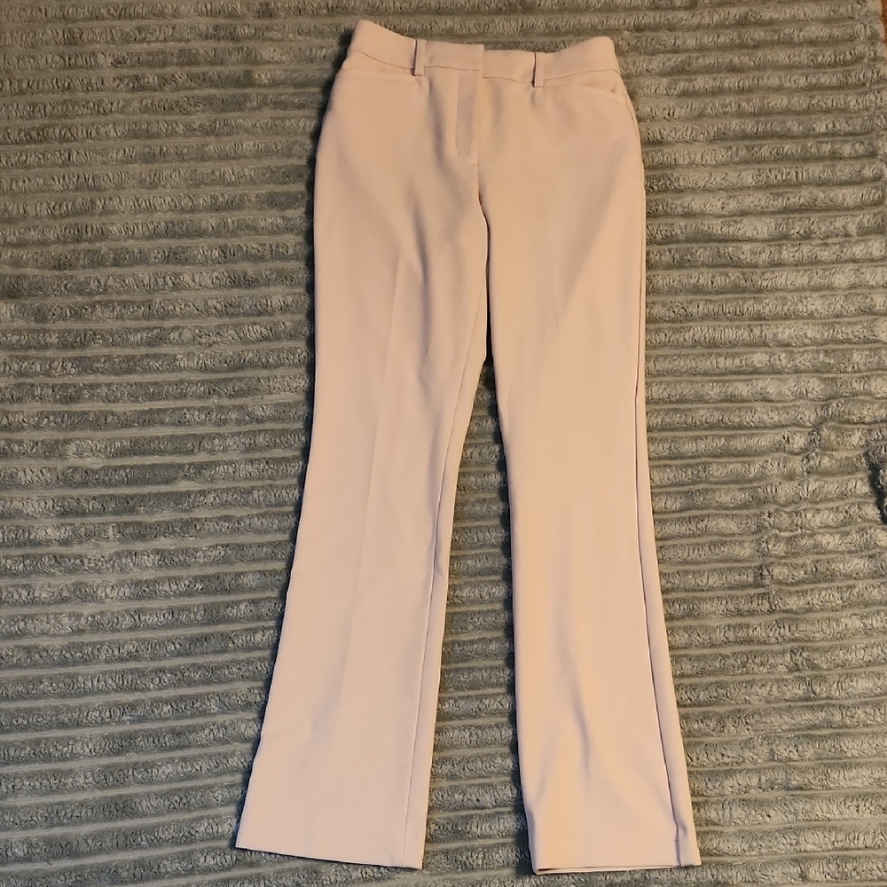 Express Cream High Rise Trousers 4R